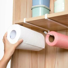 Kitchen Storage Iron Metal Roll Paper Holders Bathroom Toilet Racks Hanging Towel Tissue Accessories