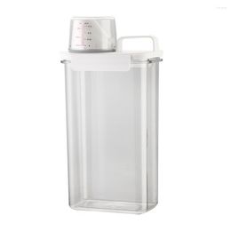 Storage Bottles Laundry Powder Case Large Capacity Box Moisture Proof Household Laundromat Container Keep Tidy