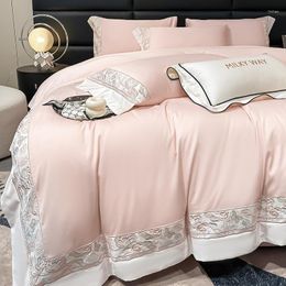 Bedding Sets Luxury Egyptian Cotton Set Duvet Cover Bed Sheet Pillowcases