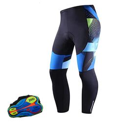 Cycling Pants UV Protection Tight Fitting Men's Underwear Sponge Gel 20D Padded Bike Shockproof Downhill Slope Long Pants Cycling 231124