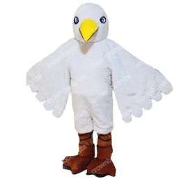 Adult Size Cute Seagull Mascot Costumes Halloween Cartoon Character Outfit Suit Xmas Outdoor Party Festival Dress Promotional Advertising Clothings