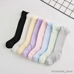 Kids Socks Baby Girls High Tube Stockings For Children Boys Breathable Stocks Kids Socks Over the Knee Socks Cute Cotton Summer