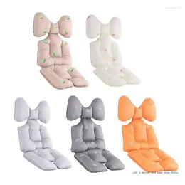 Stroller Parts 67JC Cushion Pushchair Liners Baby Body Support Pad For Born