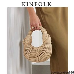 Noodle Pull Handbags BottegvVeneta Woven Totes Bags Authentic Leather Fashion Bags 2023 Summer and Autumn New Noodle Bag Hand Woven Cool Fashion Photography Ma HBIA