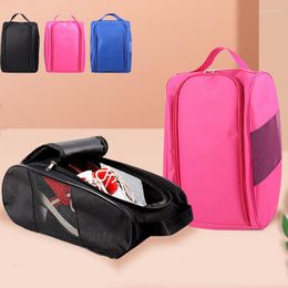 Storage Bags 1pc Portable Mini Golf Shoe Bag Nylon Carrier Golfball Holder Lightweight Breathable Pouch Pack Tee Sports Accessories