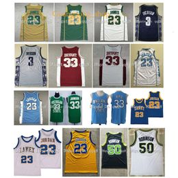 GH James Bird College Basketball Jerseys Irish St Vincent Mary Bryant Lower Merion North Carolina Allen Iverson David Robinson Michael Laney Rare