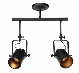 Pendant Lamps Industrial Track Spot Ceiling Adjustable Lamp Lustre Pendente