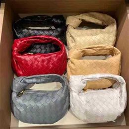 Women Jodie Designer Bag Venetasbottegas Handbags Overseas Direct Mail Mini Woven Armpit Single Shoulder Genuine Leather Handbag