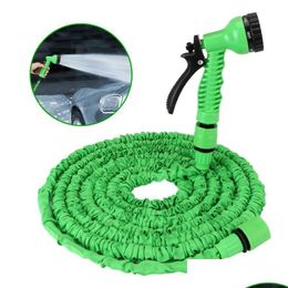 Watering Equipments Garden Hose Pipe High Pressure 7 Modes Adjustable Water Gun Foam Expandable Washing Sprayer Drop Delivery Home Pat Dhtbm