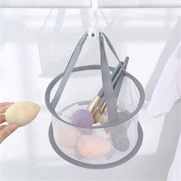 Makeup Brushes Mini Drying Net Bag Beauty Basket Brush Clothes Egg Quick Accessorie