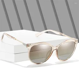 Sunglasses Luxury Polarised Women Fashion Round Classic Design Cat Eye UV400 Sun Glasses