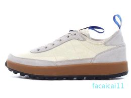 Sapatos Tom Sachs X Craft Sapato de uso geral Pinho Verde Campo Marrom Arquivo de estúdio Enxofre escuro Tom Sachs Mars Yard Cool Grey Dia dos Namorados