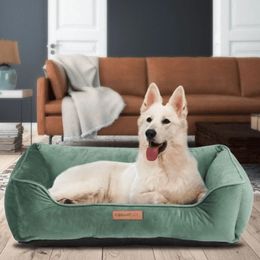 kennels pens Pet Bed for Dog Large Faux Velvet Box Dog Bed Mat for Dogs Houses and Habitats Cushion Supplies Things Mattress Products Home 231123