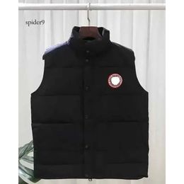 Canadas Gooses Down Vest Designer Mens Waistcoat Winter Vests Unisex Couple Bodywarmer Womens Jacket Sleeveless Outdoor Warm Thick Outwea 782