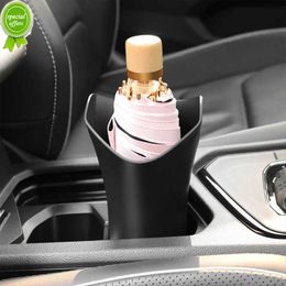 1Pc Multifunction Car Interior Holders Umbrella Brackets Garbage Can Storage Boxes Waterproof Stowing Tiding Box Car Accessories