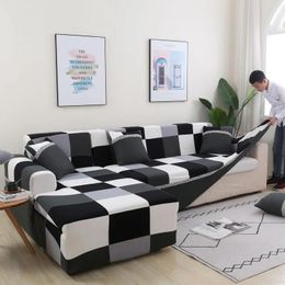 Chair Covers Household Sofa Cover All Inclusive Non Slip Towel Elastic Season Cushion Cloth Comfort