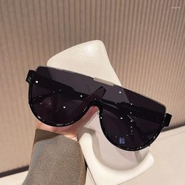 Sunglasses Half Frame Oval Fashion Women Outdoor Street Po Sun Glasses Women's Sports Windproof Eyewear UV400