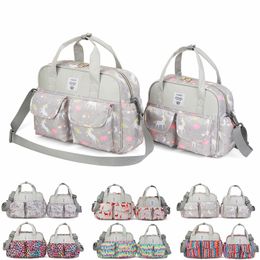 Diaper Nappy Bags Desinger Handbags Mummy Maternity Nursing Organiser Waterproof Printed Shoulder Bags Fashion Large Totes Outdoor Travel Storage Bags Sea BC636