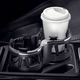 New Car Drink Holder Double Hole Beverage Holder Accessories Drink Bottle Cup Holder Water Bottle Mount Stand Coffee Drinks For Cars