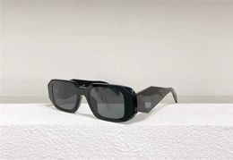 Fashion Pradd cool sunglasses designer New P family plate INS network red same 17W personality irregular female