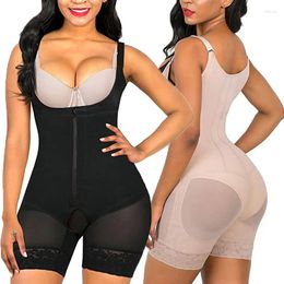 Women's Shapers Woman Reducing Girdles Waist Trainer Flat Stomach For Slim Tummy Control Zipper Body Shaper Female Shapewear