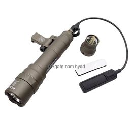 Tactical Accessories Airsoft M600Df M640V M640Df Led 1400 Lumens Scout Light Outdoor Hunting Rifle Flashlight For 20Mm Rail Drop Del Dhaqs