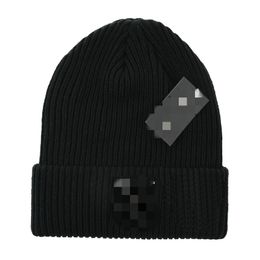 NEW Winter Hat Mens Women designers beanie hats bonnet winter knitted wool hat plus velvet cap K-16