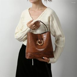 Evening Bags Casual Tote High-end Leather Top-handle Bag Large Capacity 2023 Women Luxury Designer Handbag Purses Brand Shoulder Sac