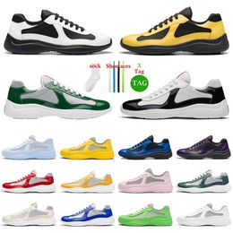 Americas Cup designer shoes 2024 fashion men shoes casual shoes Plate-forme whit black yellow Dark Purple pink High all black whit red sneaker women trainer