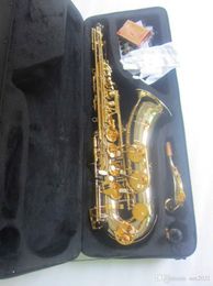 New Tenor Saxophone T- W037 Bb nickel plating gold key Tenor playing saxophone super professional Tenor sax With Case