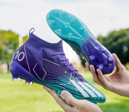 Professional Soccer Shoes Society Outdoor Football Field Boots Men Soccer Cleats Anti-slip Training Sneakers High Quality New