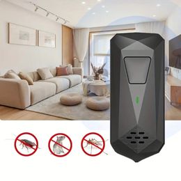 1pc Ultrasonic Mite and Insect Repellent for Home and Office - Safe and Effective Pest Control for Bedroom, Bathroom, and Living Room
