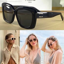 Triomphe 04 Sunglasses Dual Color Fashion lady Designer Black Frame Arc de Classic Tortoiseshell color Women Retro glasses 4S216 Arco di Trionfo NOUX