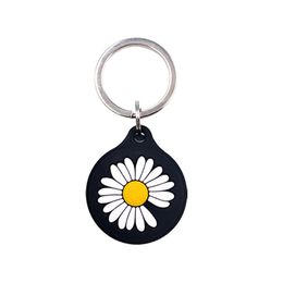 AirTag Case With Key Chain Silicone Protector Air Tag Covers Protection Protective Shell Cute Cartoon Keychain Anti-lost Airtag Bag Tracker Locator DHL