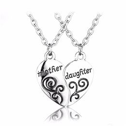 Pendant Necklaces Love Heart Pendants Necklace Sier Plated Alloy Pendant Necklaces Fashion Jewellery Mothers Day Gift Drop Delivery Jewe Dhfk0