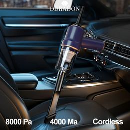 Vacuums DDRADON 8000Pa Wireless Car Vacuum Cleaner Air Duster Cordless Handheld Auto Vacuum Home Car Dual Use Mini Vacuum Cleaner 231123