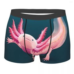 Underpants Male Sexy AxolotlMexican Axolotl Underwear Boxer Briefs Men Breathbale Shorts