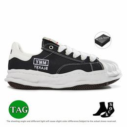 2024New Mason Maison Mihara Yasuhiro Casual Shoes Blakey OG Sole Canvas Low Toe Cap MMY Miharayasuhiro Jogging Walking Sport Trainers Sneakers Ogmine Designer 99