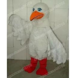 Christmas Seagull Mascot Costume High Quality Halloween Fancy Party Dress Cartoon Character Outfit Suit Carnival Unisex Outfit Advertising Props