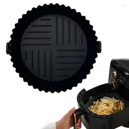 Baking Tools Air Fryer Silicone Pan Liner Oven Grill Pizza Chicken Accessories Disc Reusable Replacement