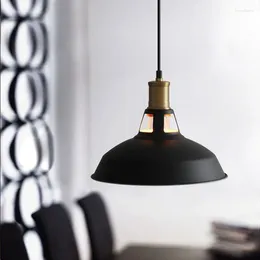 Pendant Lamps American Country Retro Loft Industrial Pot Cover Chandelier Simple Shop Clothing Store Restaurant Bar Single Head