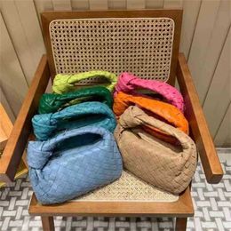 Handbags Jodie Bag Venetasbottegas Designer Mini Sheepskin Knotted Satchel Cloud Dumpling Leather Hand-held Women's Woven Armpit F44p Bzrh