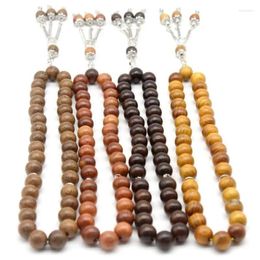 Strand Classic Solid Color Wood Style 33 10 Cm Muslim Prayer Beads Praise Arab Tasbih High Quality