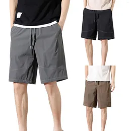Men's Shorts Summer Thin Casual Pants Indoor House Baseball For Men Mens Athletic With Pocket