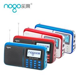 Portable Nogo R909 Speaker travelling MP3 Speaker Support USBTF card MP3 PlayerFM RadioLCD Calendar and Alarm Clock outdoor Sub6144432
