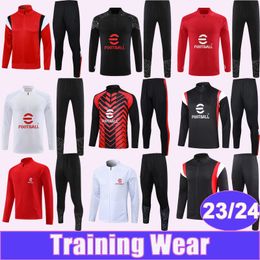 2023 2024 IBRAHIMOVIC GIROUD Training Wear Soccer Jerseys BENNACER TONALI THEO BRAHIM A. REBIC A. REBIC Football Shirt Jacket Uniforms