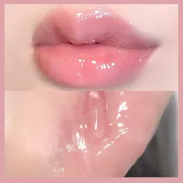 Lip Gloss 1 Pcs Water Glossy Glaze Transparent Oil Lasting Liquid Lipstick Clear Glitter Hydrating Plump Beauty Makeup