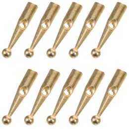 Umbrellas 10 Pcs Metal Folding Umbrella Parts Repair Accessories Bead Bone Covers Rain Tail Replacement