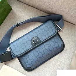 Tasarımcı Lüks Bayan Ophidia Bumbags Mens Mavi Bumbag Fanny Pack Cross Vücut Omuz Çantası Bel Çantaları Mizaç Fannypacks CSD23112410