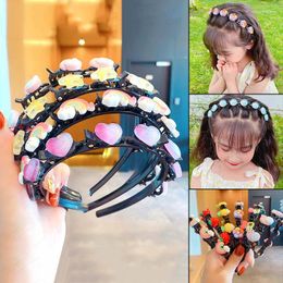 Hair Accessories Cute Headbands For Girls Girl Hairstyle Hairpin Headband With Clips